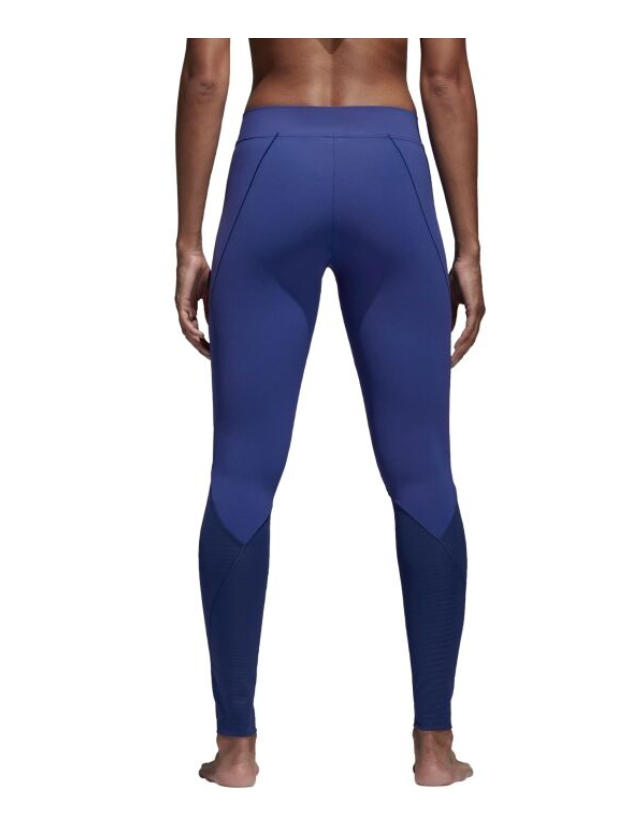 Adidas Womens Alphaskin Tech Tights / BNWT / Blue / RRP £75