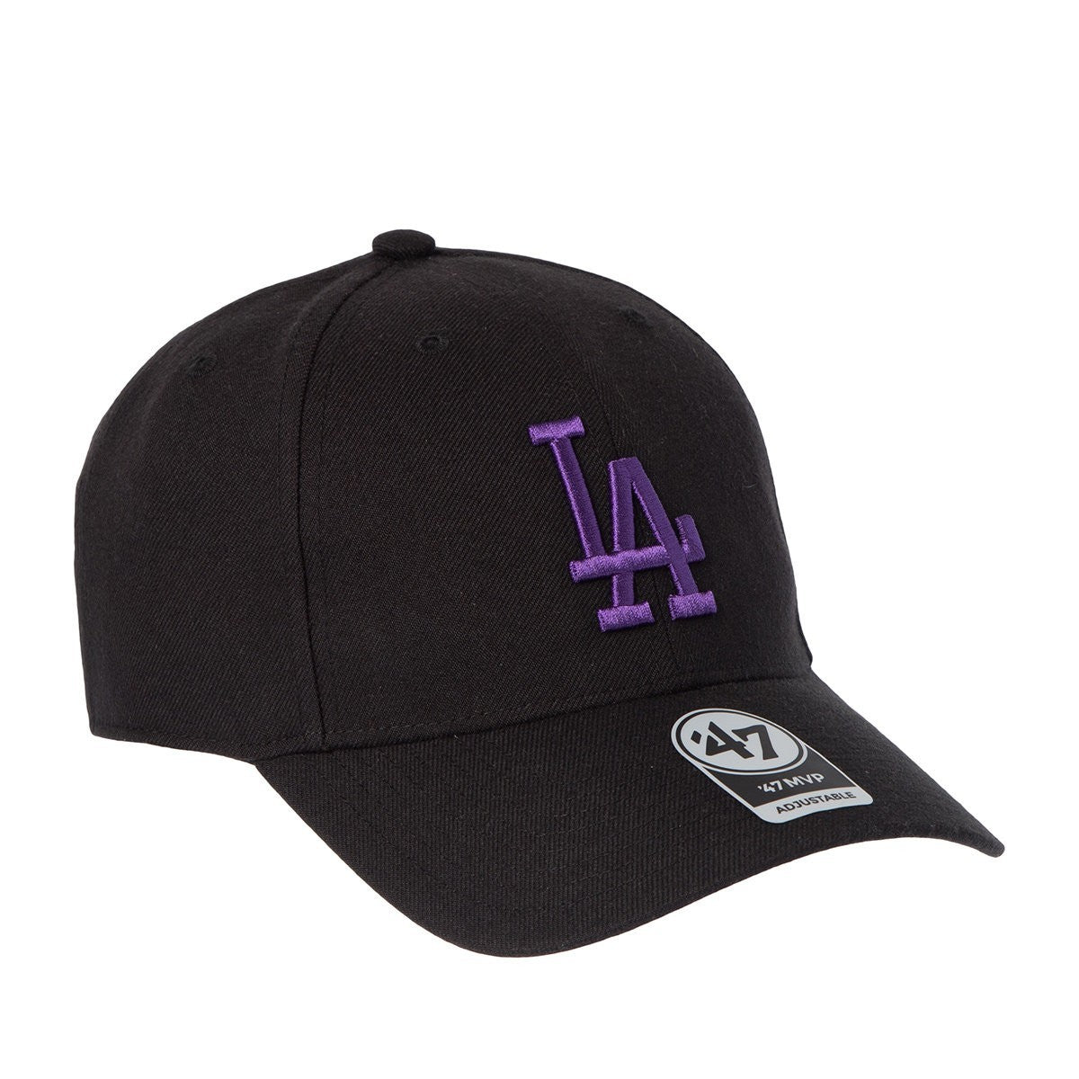 47 Brand LA Dodgers MLB MVP Cap / Black Purple / RRP £32
