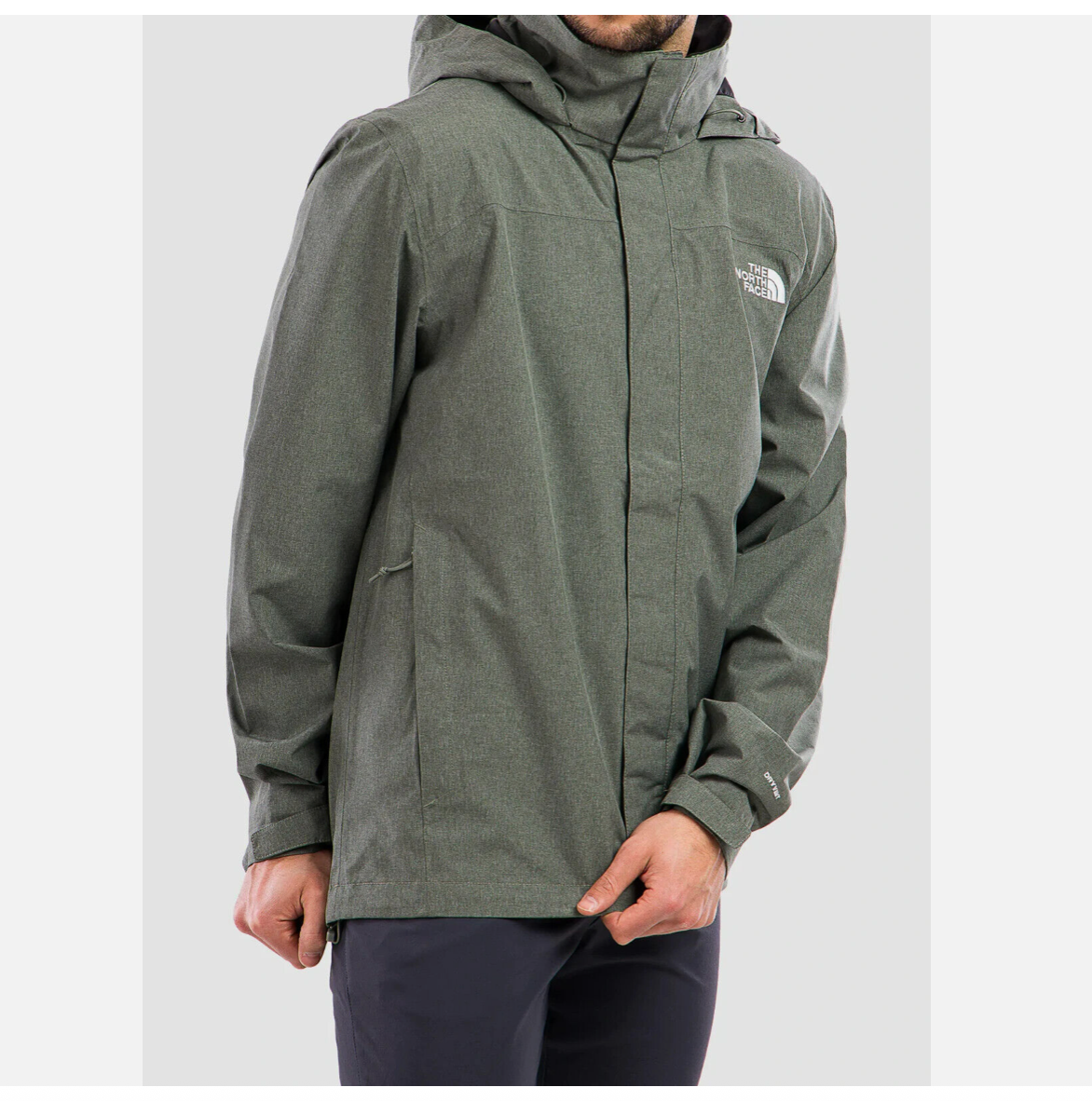 The North Face Mens Sangro Jacket / Agave Green Dark Heather / RRP £120