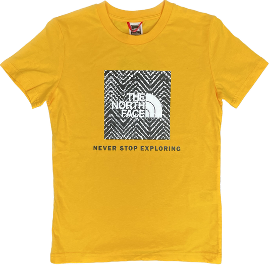 The North Face Kids Box T-Shirt / Summit Gold / Rrp £22