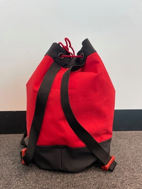 Nike Kids Manchester United Nike Duffle Backpack / BNWT / Black Red / RRP £25