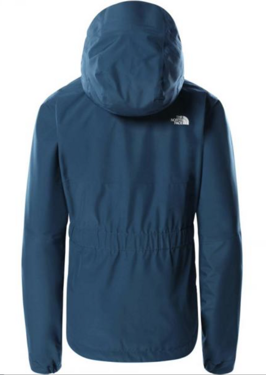 The North Face Women’s Hikesteller Print Jacket – Monterey Blue, Rain Jacket