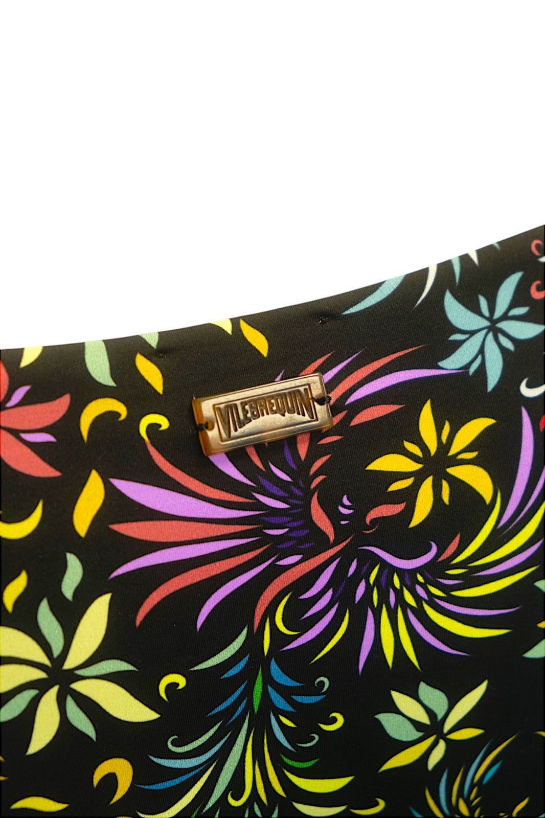 Vilebrequin Bikini Bottom / Womens / Black/Multicolour Plant / RRP £100