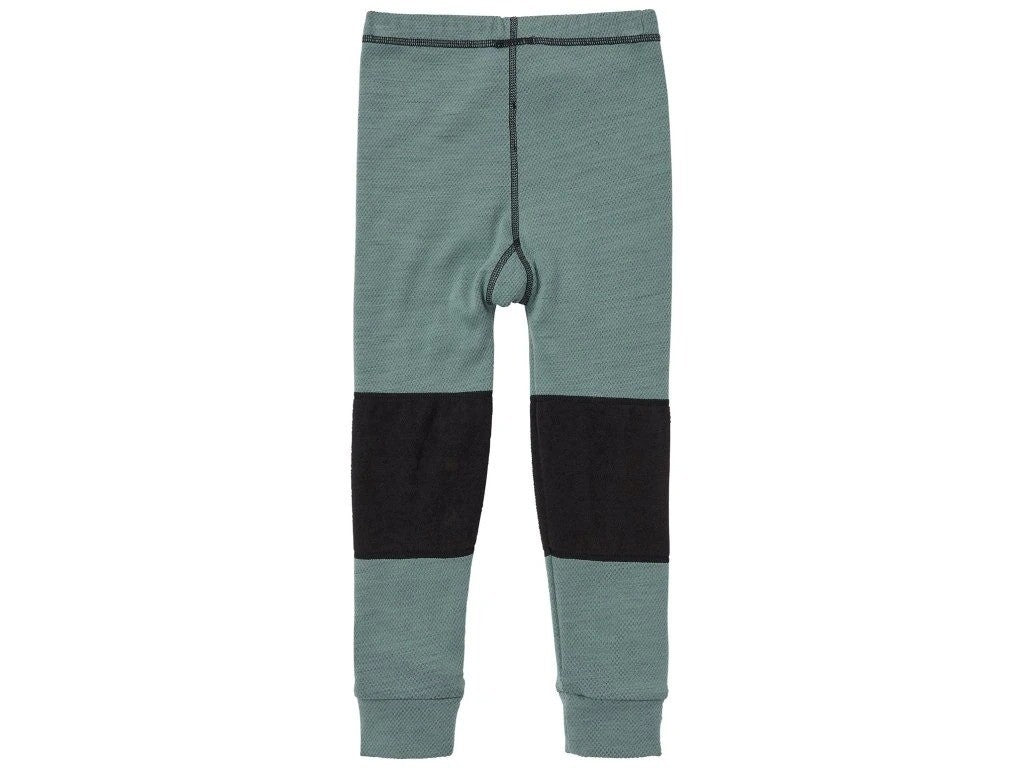 Helly Hansen Kids Merino Camo Thermal Set / Green Black / RRP £60