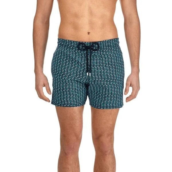Vilebrequin Swim Shorts / Mens / Moorise / Navy Green Fish / RRP £220