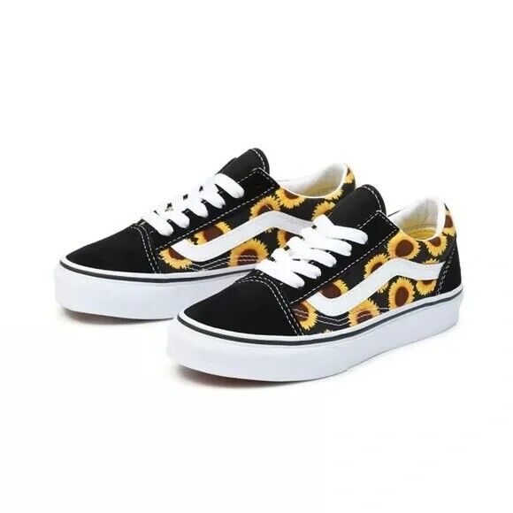 Vans Kids Old Skool Trainers / Black Sunflower / RRP £45