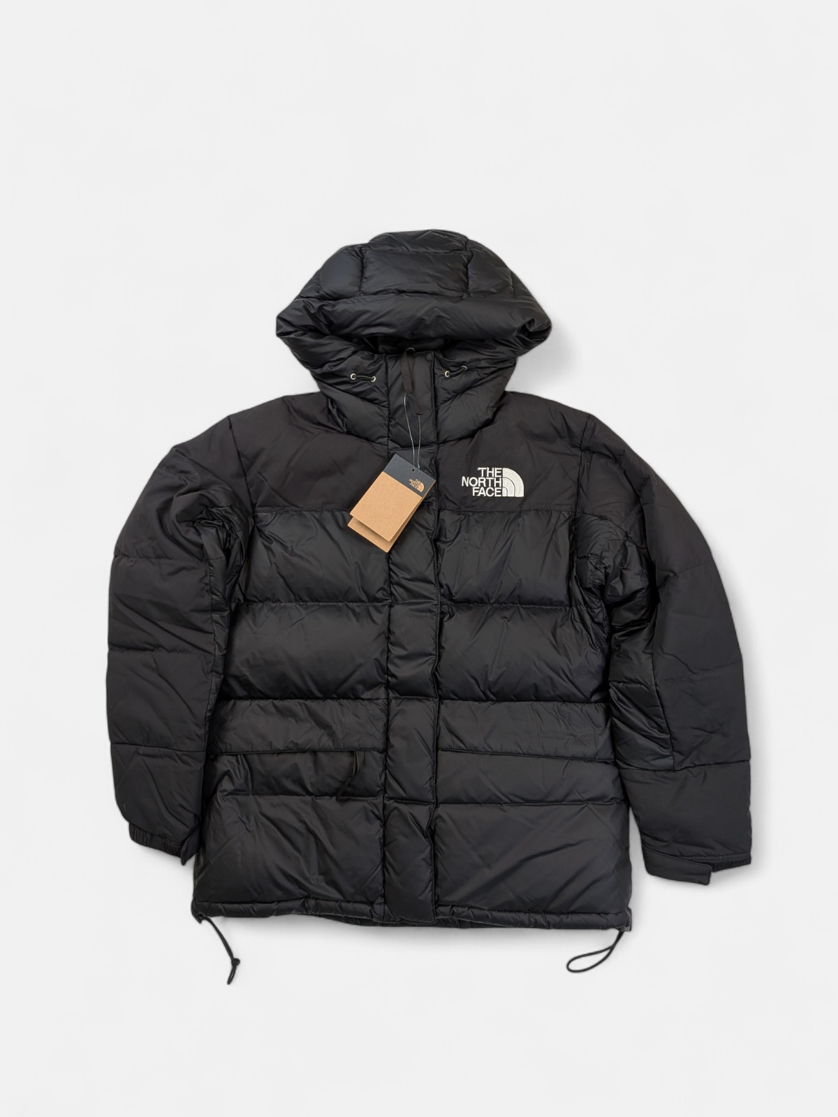 The North Face Womens Himalayan Down Puffer Parka Jacket / Black / RRP £330