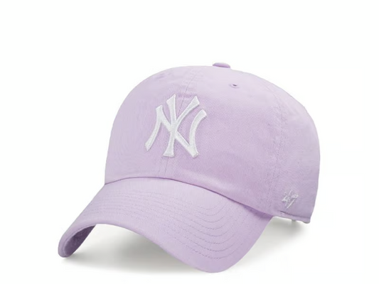 47 Clean Up No Loop Label Womens Cap / N.Y Yankees / Cosmos / BNWT / RRP £25