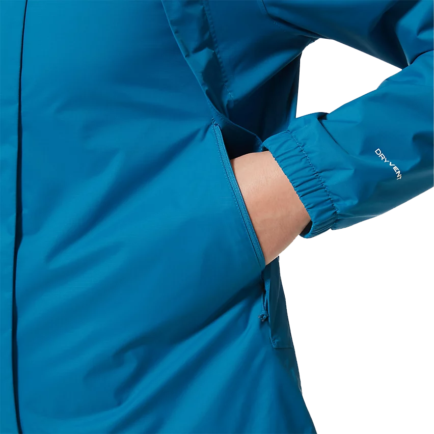The North Face Women's Antora Hooded Rain Jacket Coat / Navy Blue / RRP £100