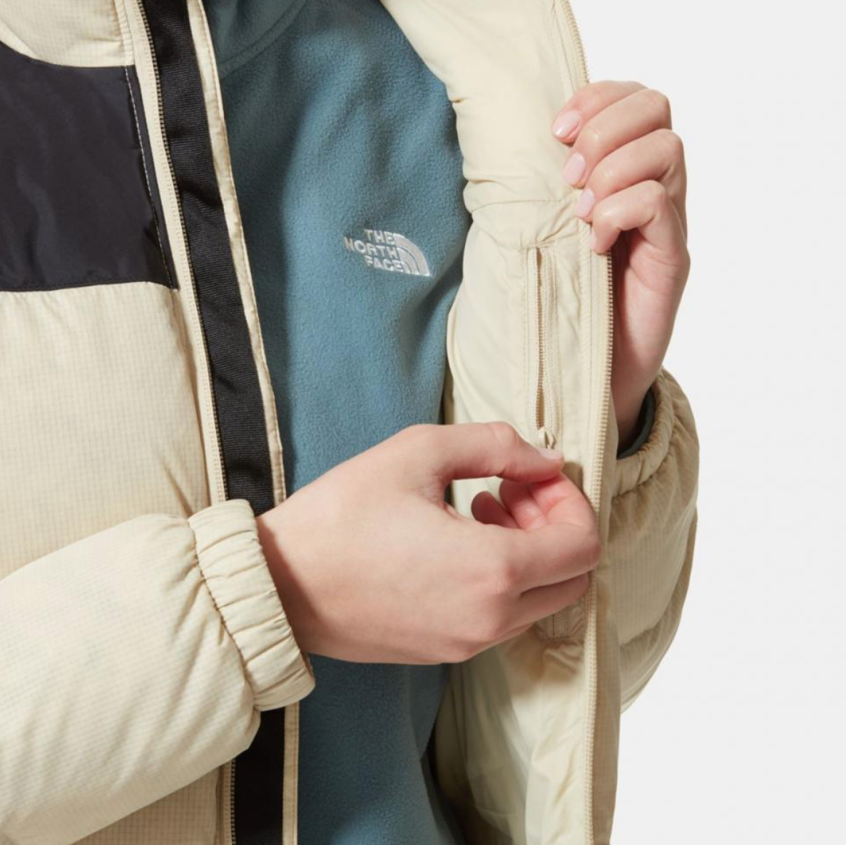 The North Face Women's Diablo Down Jacket / BNWT / Gravel / RRP £270