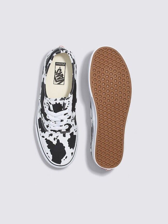 Vans Junior Era Trainers / Cow Black White / RRP £45