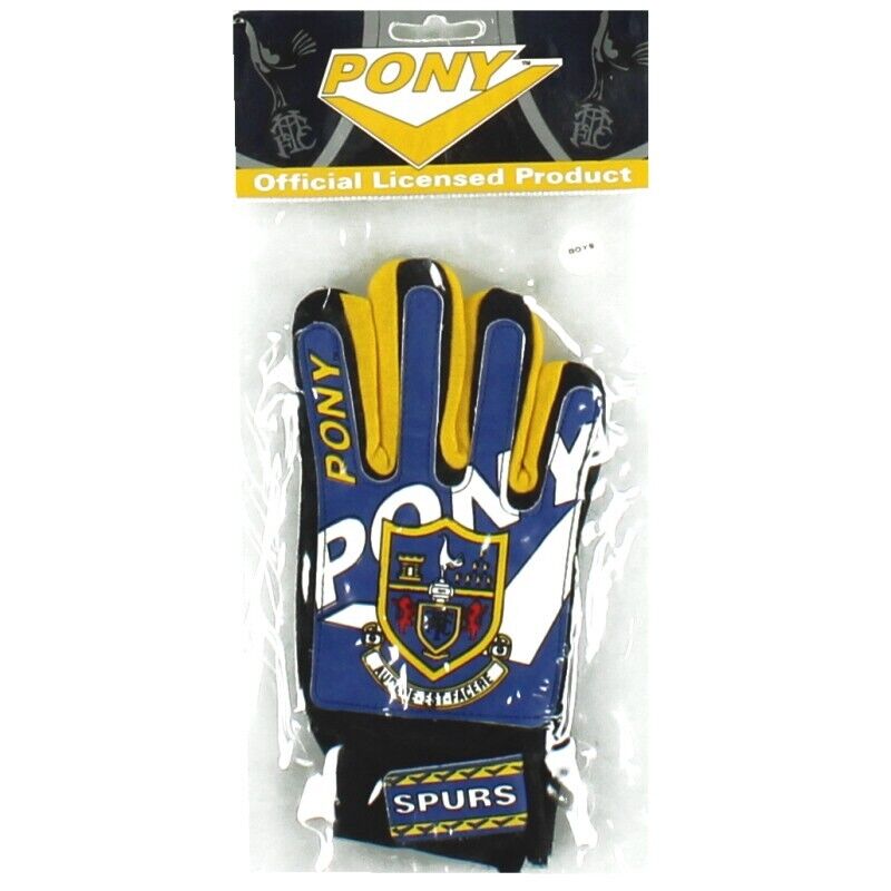 Pony Tottenham Hotspur 1998 Vintage Kids Goalkeeper Gloves / RRP £15