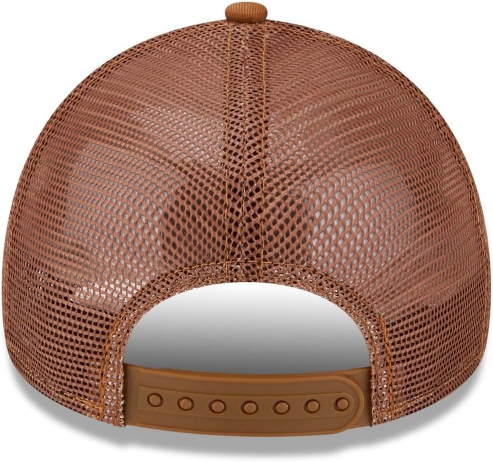 LA Dodgers New Era Kids Essential Trucker / Brown White / £22