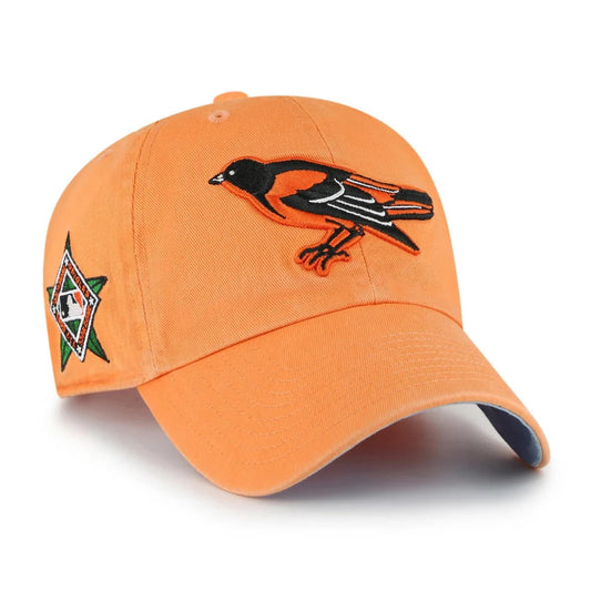 47 Clean Up Double Under Unisex Cap / Baltimore Orioles / Mango / BNWT / RRP £25
