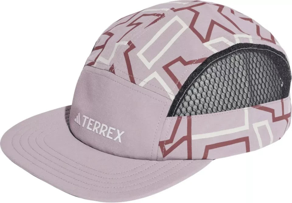 Adidas Adult Terrex 5 Panel Running Cap / Beige / RRP £25