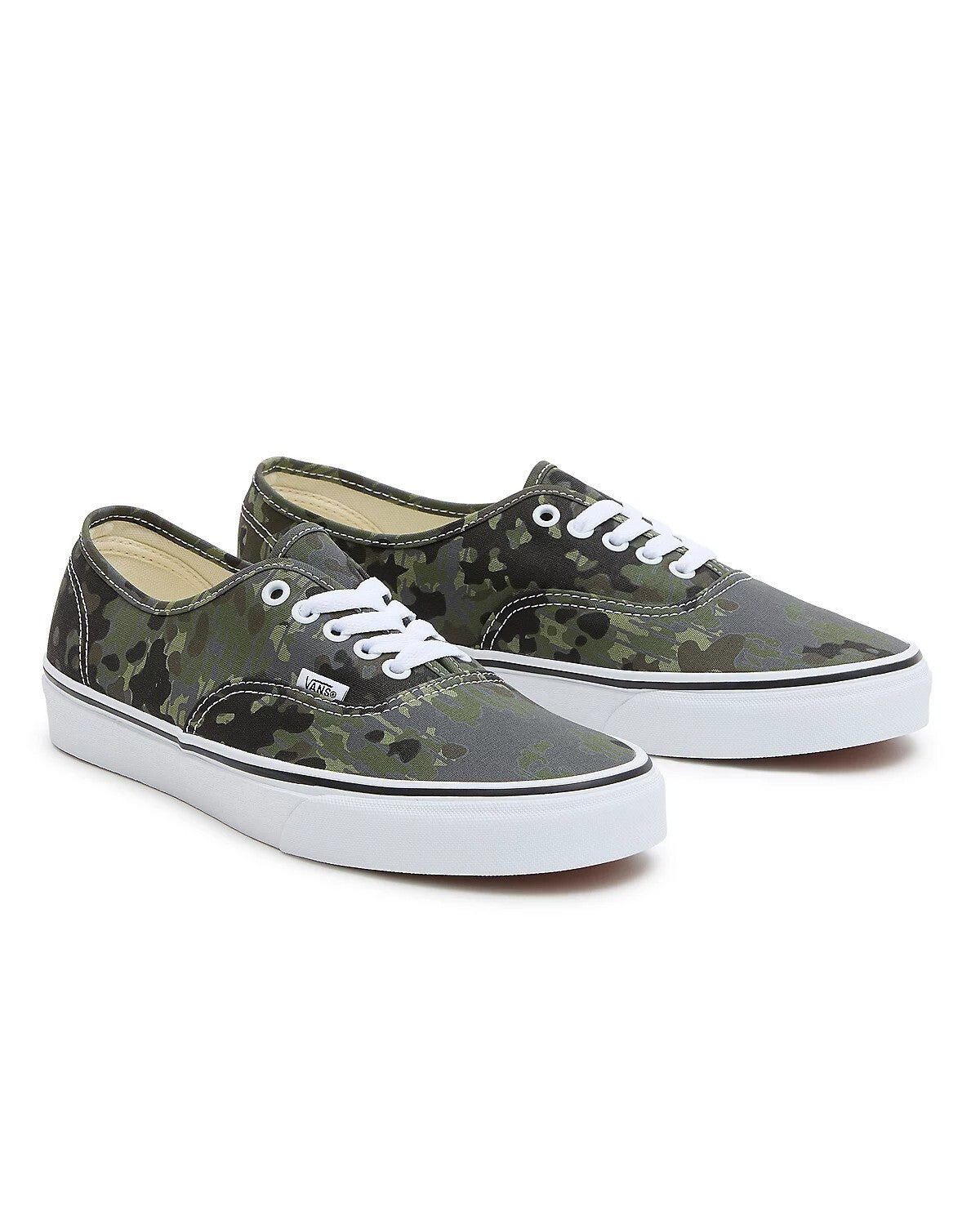 Vans Unisex Authentic Trainers / Green Camo / RRP £60