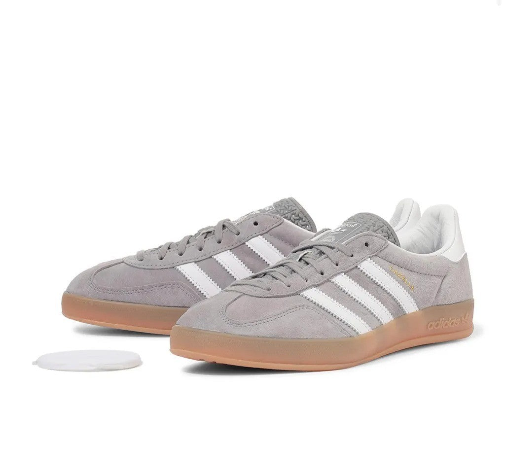 Adidas Mens GAZELLE INDOOR Trainers / Grey / BNIB / RRP £85