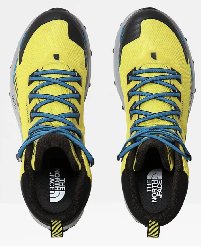 The North Face Mens Vectiv Fastpack Mid Futurelight Boots / BNIB / Acid Yellow