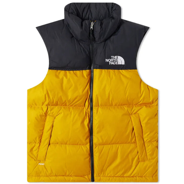 The North Face Men’s 1996 Retro Nuptse Vest- Arrowwood Yellow, Modern Comfort
