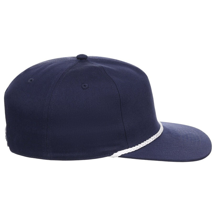 Crowns By Lids Unisex Plain Fairway Golfer Hat / Navy / £23
