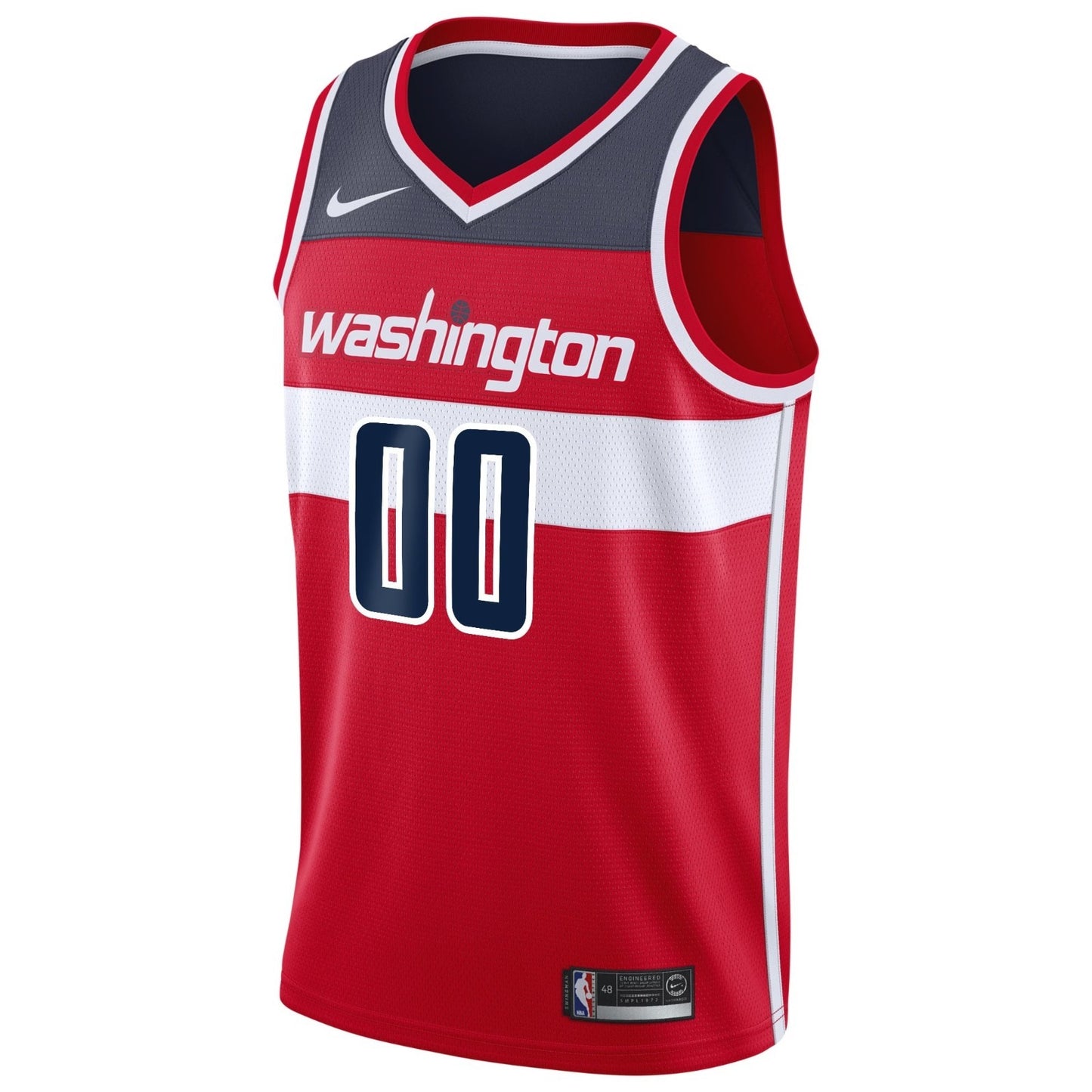 Nike Youth Washington Wizards Blank Basketball Vest / Red / RRP £75