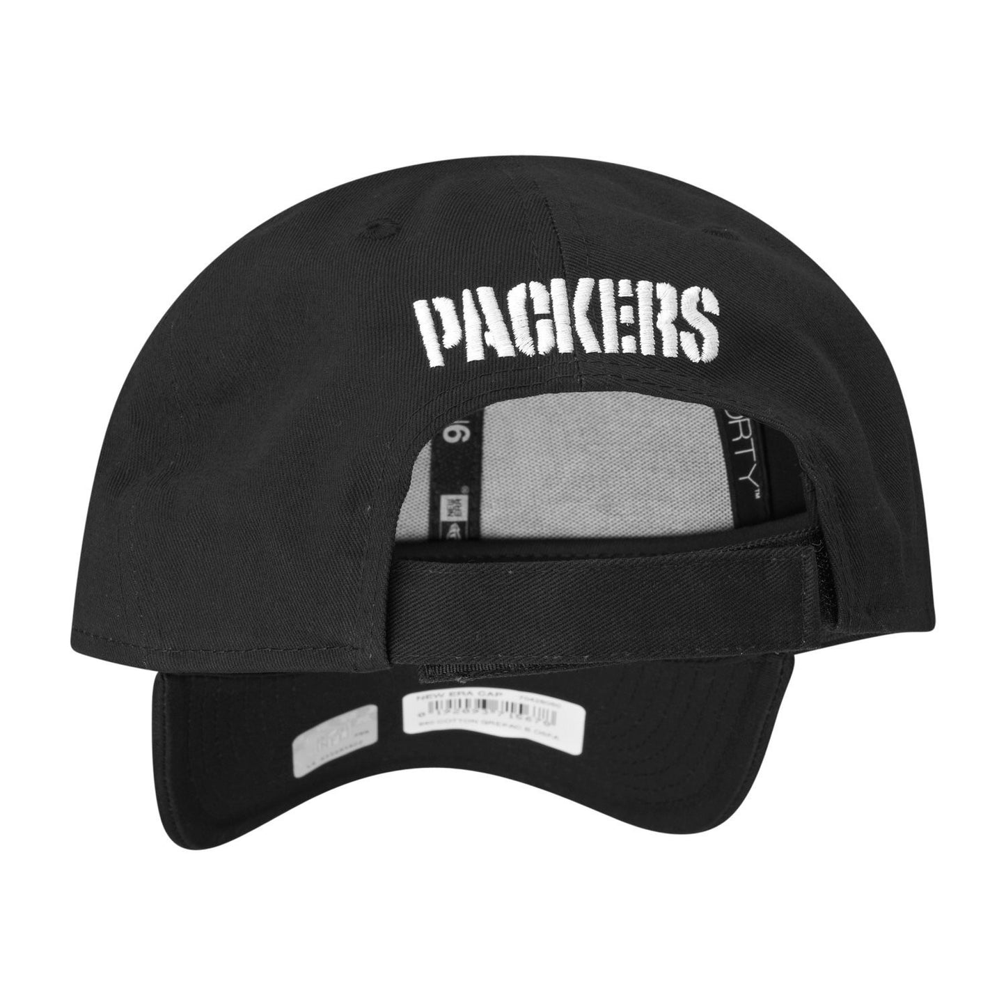 New Era Green Bay Packers NFL 9FORTY Cap / Black White / RRP £24