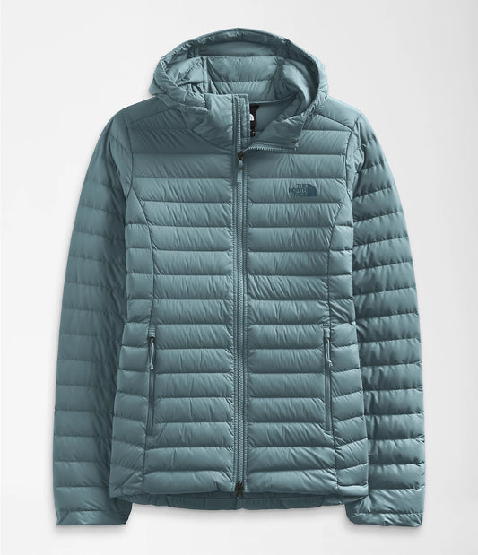 The North Face Women’s Stretch Down Hoodie – Goblin Blue, Non-PFC DWR, 700 Fill