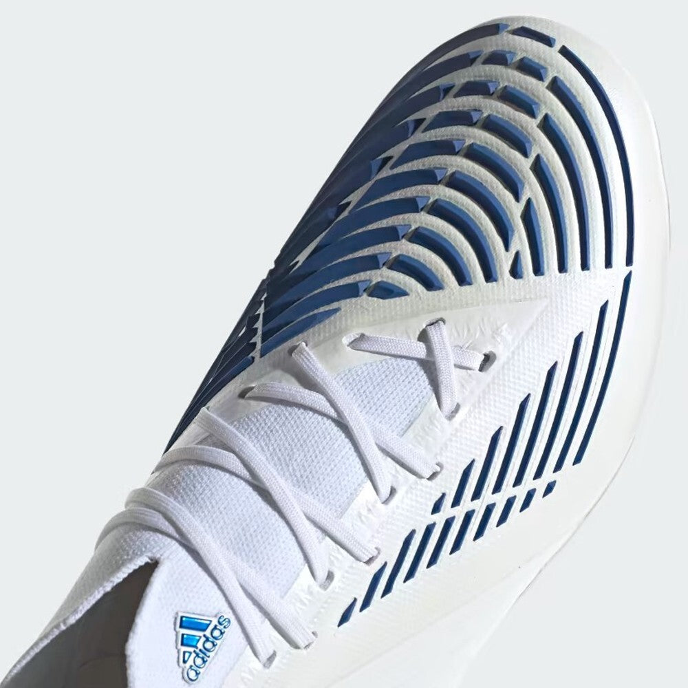 Adidas Unisex Predator Edge.1 FG Football Boots / White Blue / RRP £180