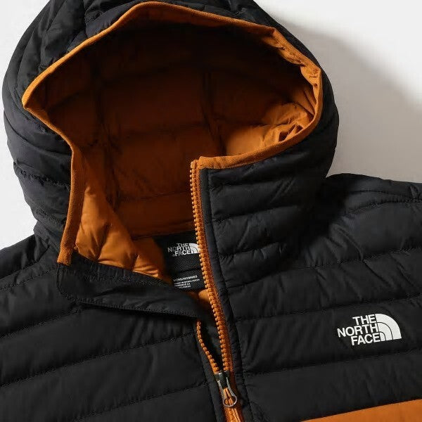 The North Face Mens Stretch Down Hooded Jacket / Timber Tan / RRP £245