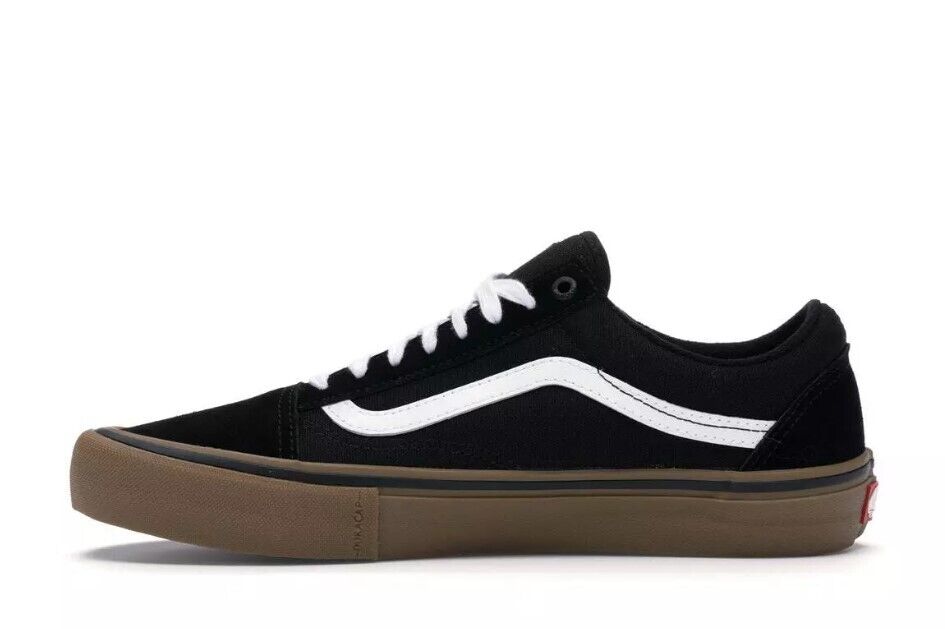 Vans Mens Old Skool Pro Black White Gum / RRP £60