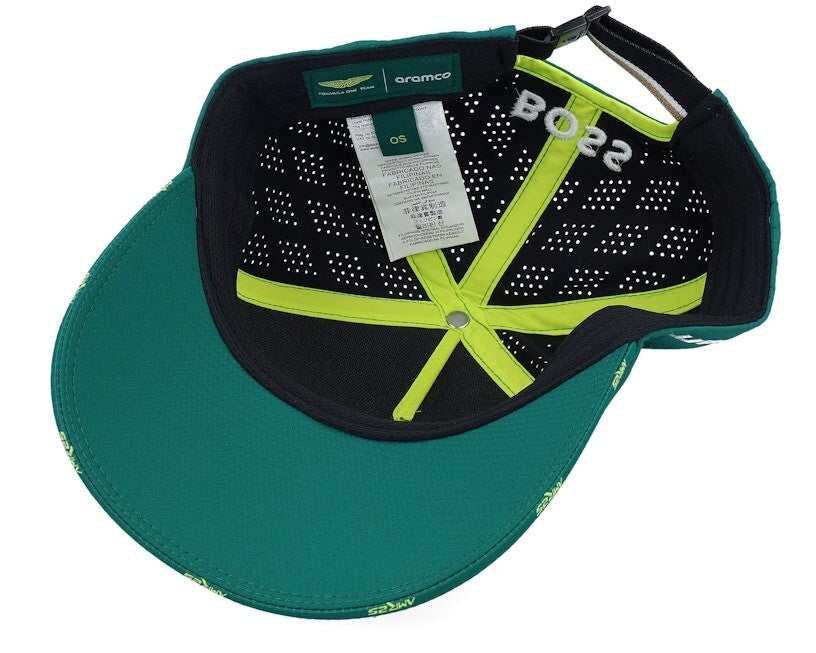 Aston Martin Kids Adjustable F1 Team Sport Cap / Green / RRP £28