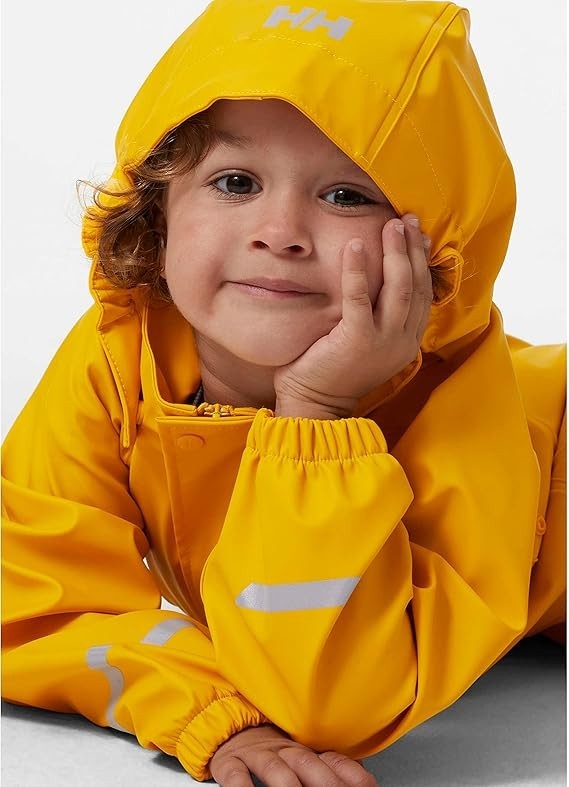Helly Hansen Kids Bergen Rain Puddle Suit / Yellow / RRP £70