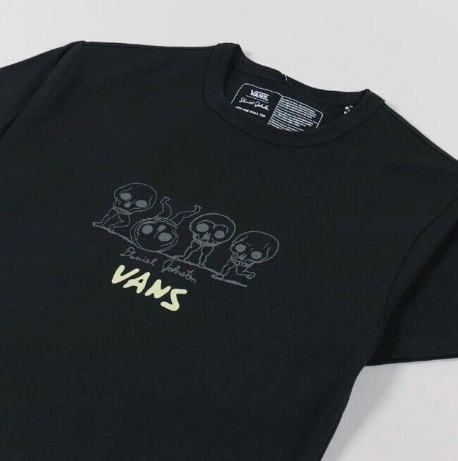 Vans Mens X Daniel Johnston Respect OTW T-shirt / Black / RRP £40