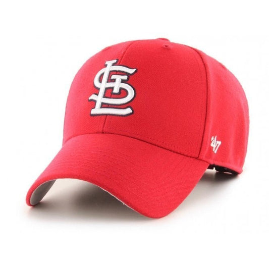47 Brand Adult St. Louis Cardinals Clean Up Dad Cap / Red / RRP £28