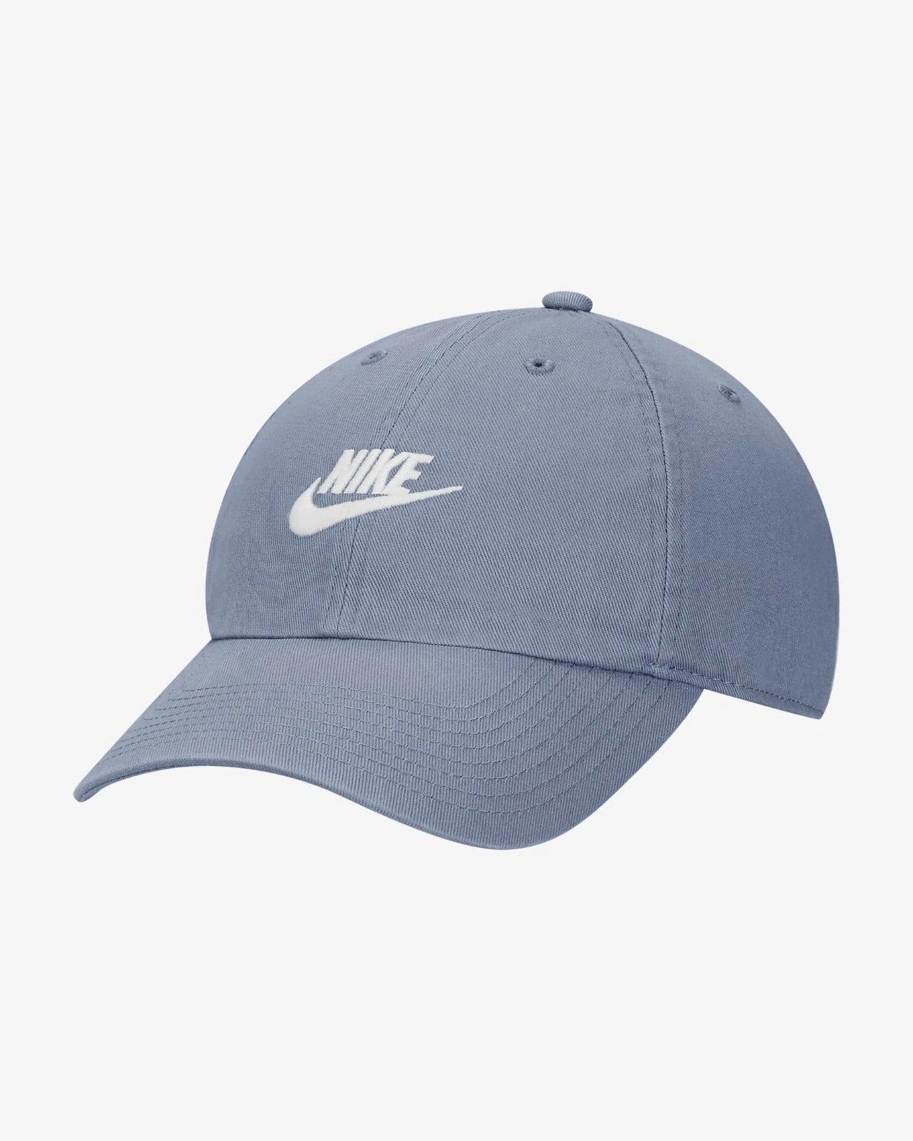 Nike Adult Heritage 86 Futura Washed Dad Cap / Grey White / RRP £24