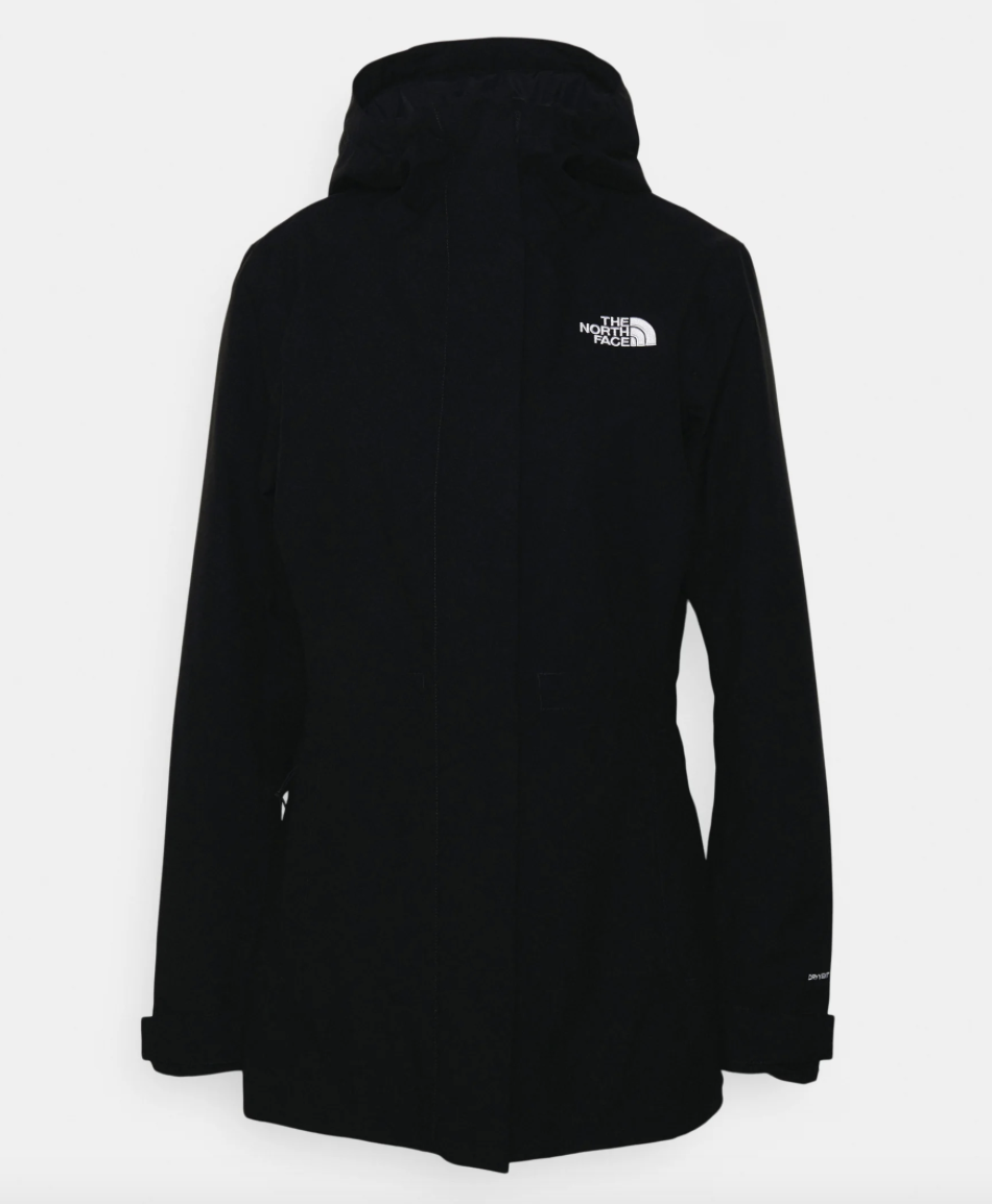 The North Face Men’s City Breeze Rain Parka - TNF Black/TNF White, Lightweight