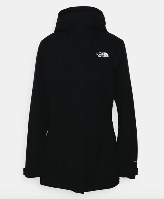 The North Face Men’s City Breeze Rain Parka - TNF Black/TNF White, Lightweight