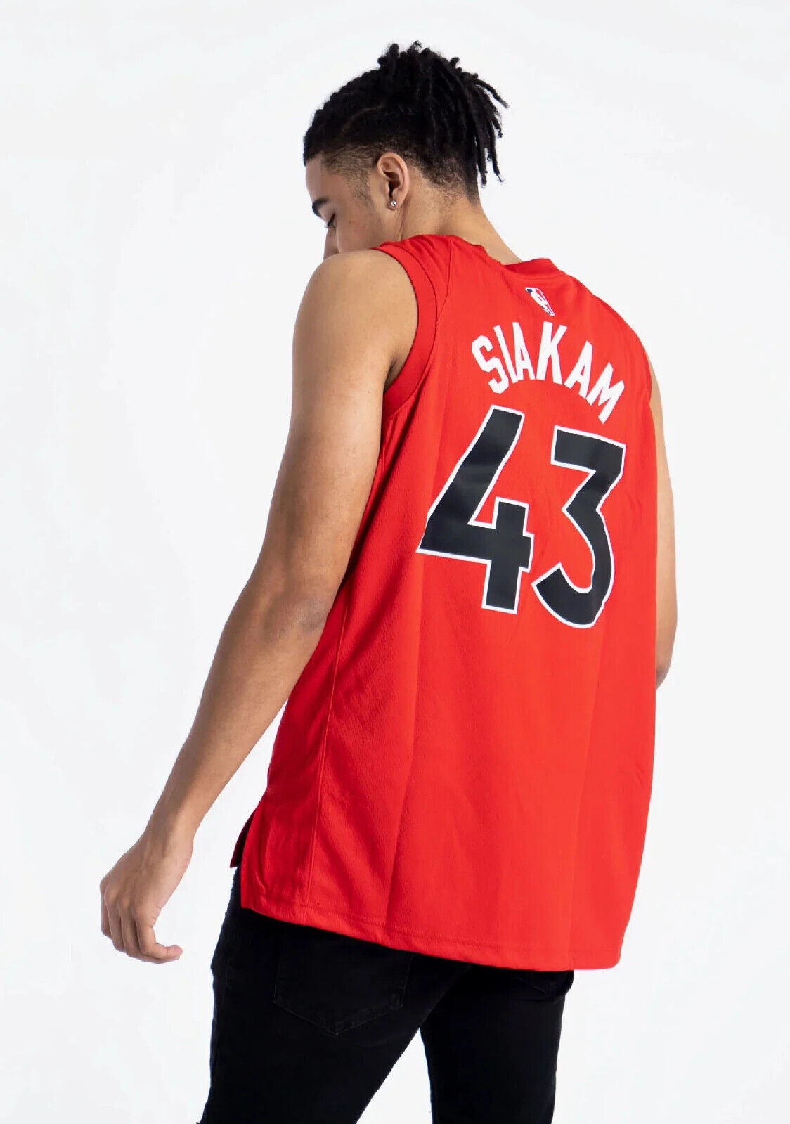 Nike Mens NBA Toronto Raptors Basketball Vest / Siakam 43 / RRP £95