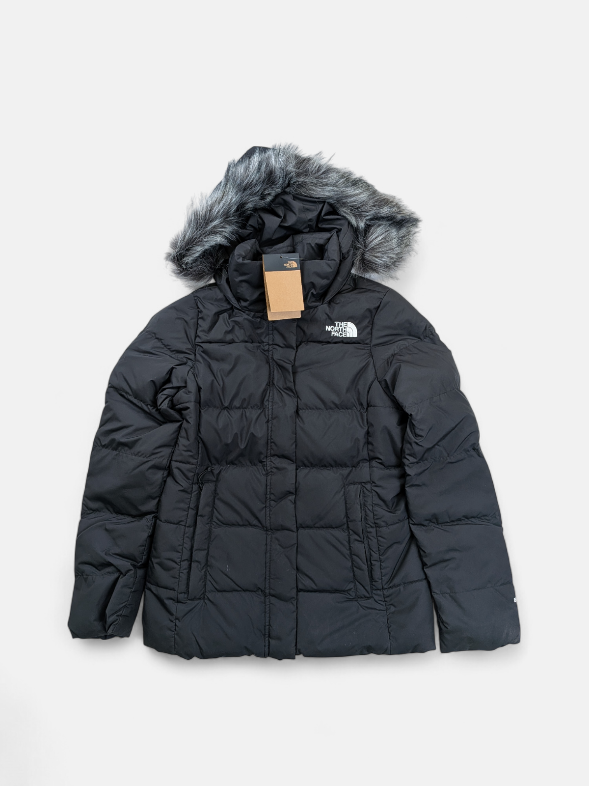 The North Face Womens Gotham Down Hooded Puffer Parka Jacket / Black / RRP £230