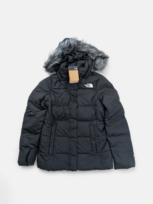 The North Face Womens Gotham Down Hooded Puffer Parka Jacket / Black / RRP £230