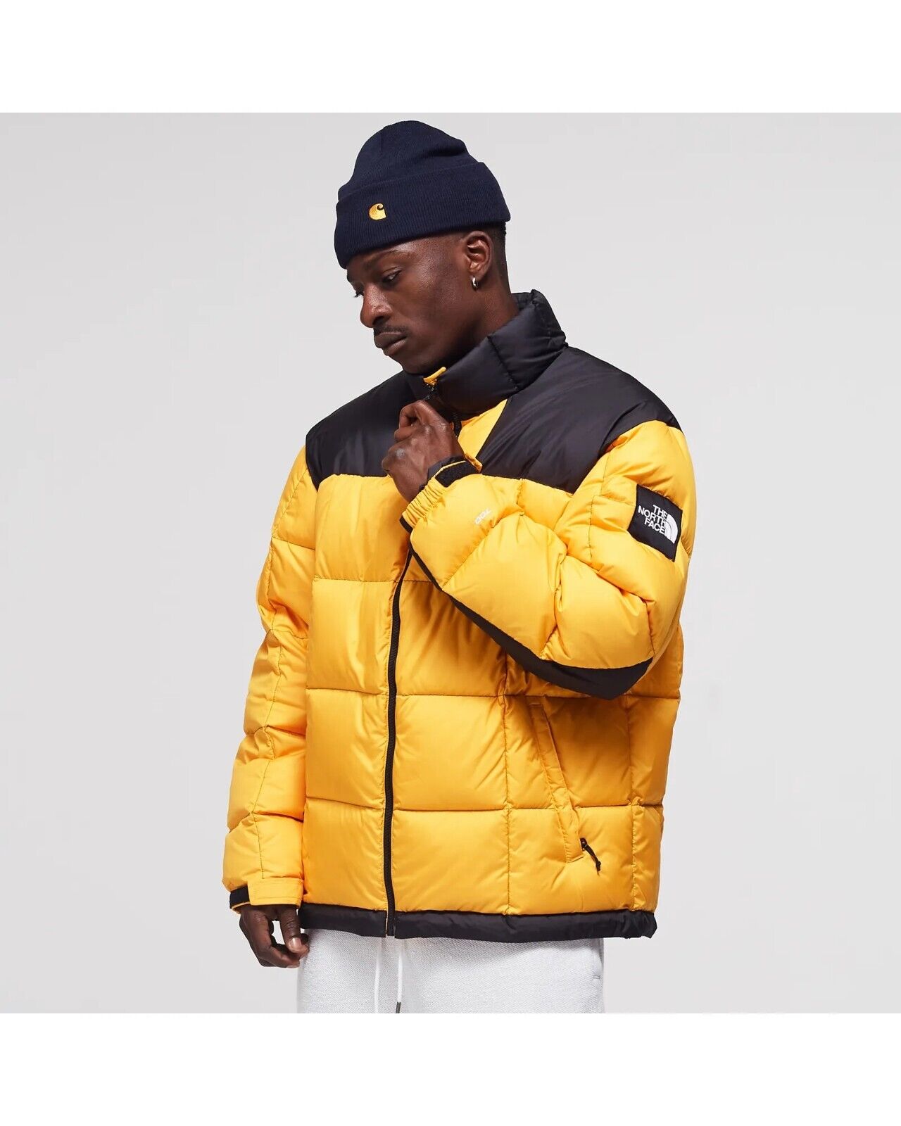The North Face Mens Lhotse Puffer Jacket / Summit Gold / RRP £290