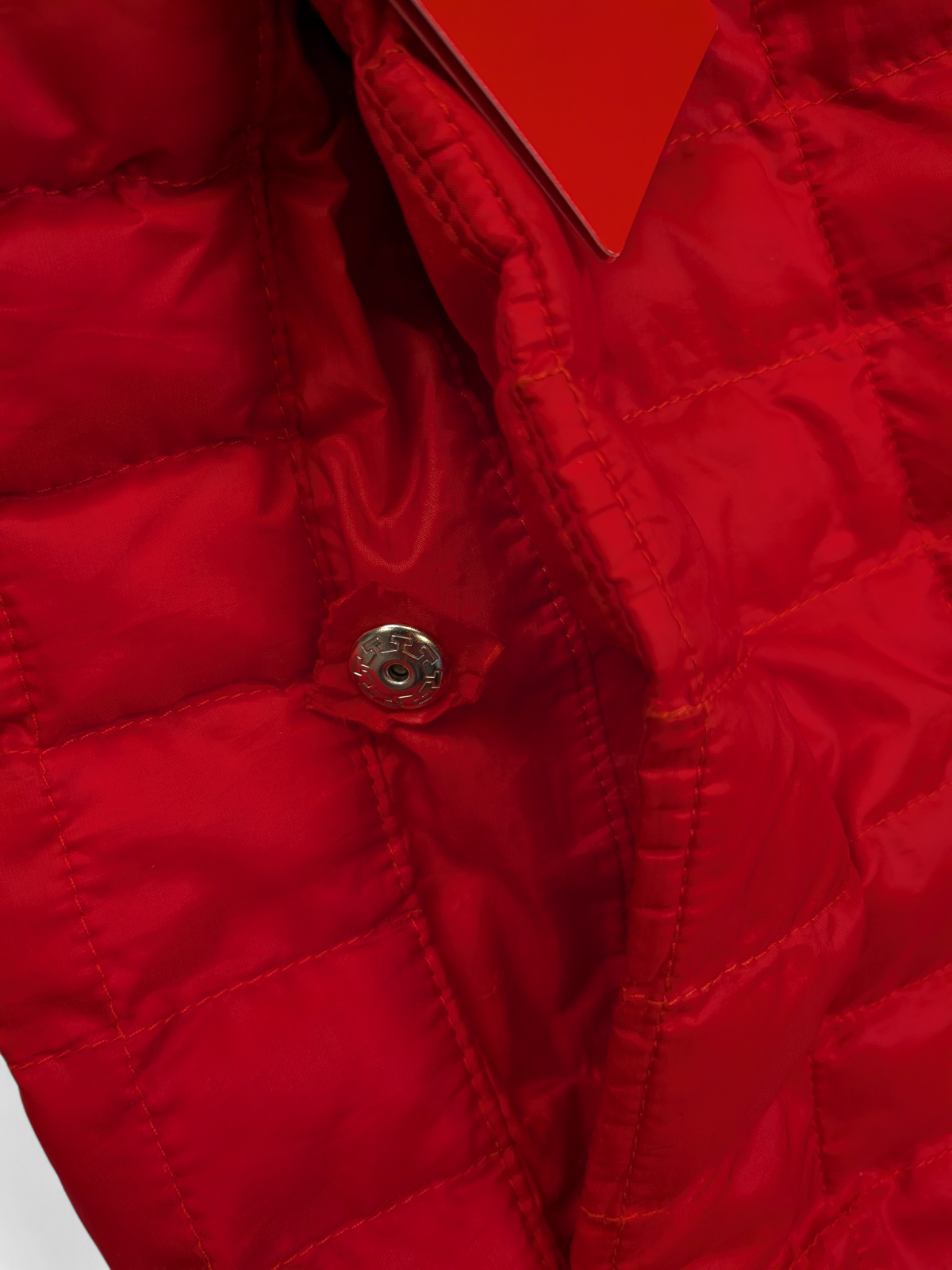 The North Face Womens Thermoball Hooded Puffer Jacket / Red Black / RRP £200
