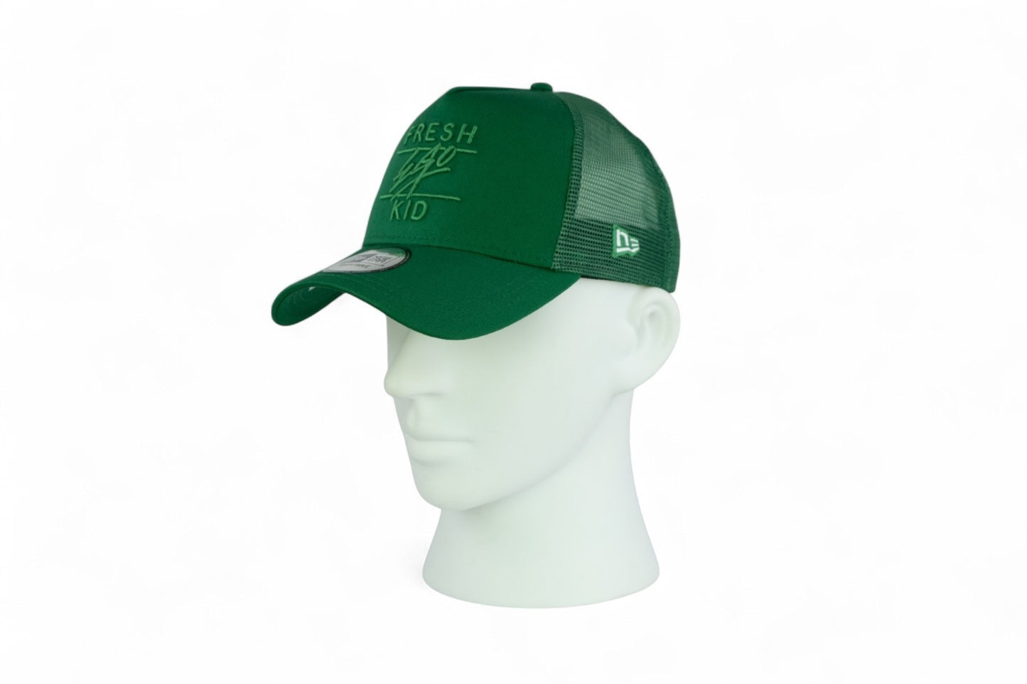 Fresh Ego Kid Mens OG Script Trucker Cap / Green / RRP £35
