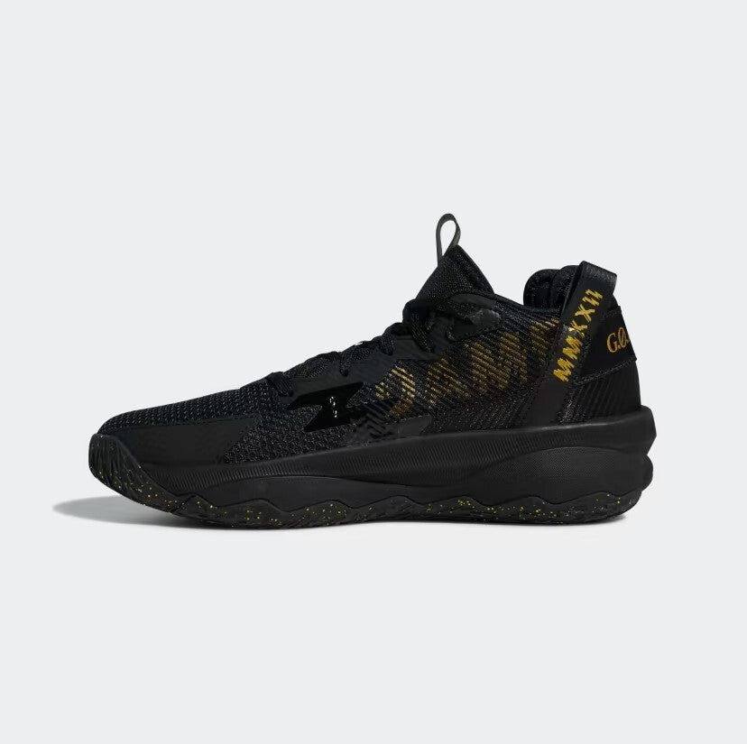 Adidas Unisex Dame 8 Goat Spirit Basketball Trainers / Black Gold / RRP £100
