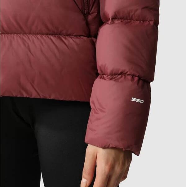 The North Face Womens Hyalite Down Puffer Jacket / Red Brown / RRP £235