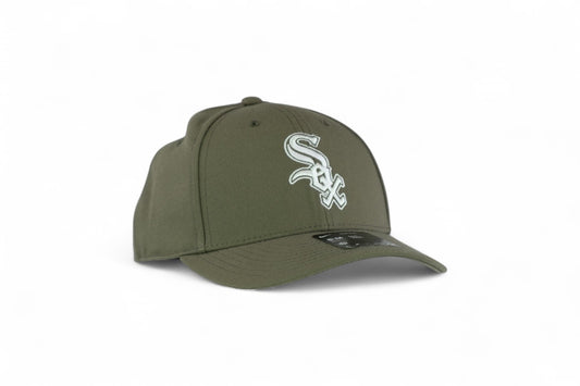 Nike Adult Chicago White Sox MLB Club Structured Cap / Olive / RRP £25