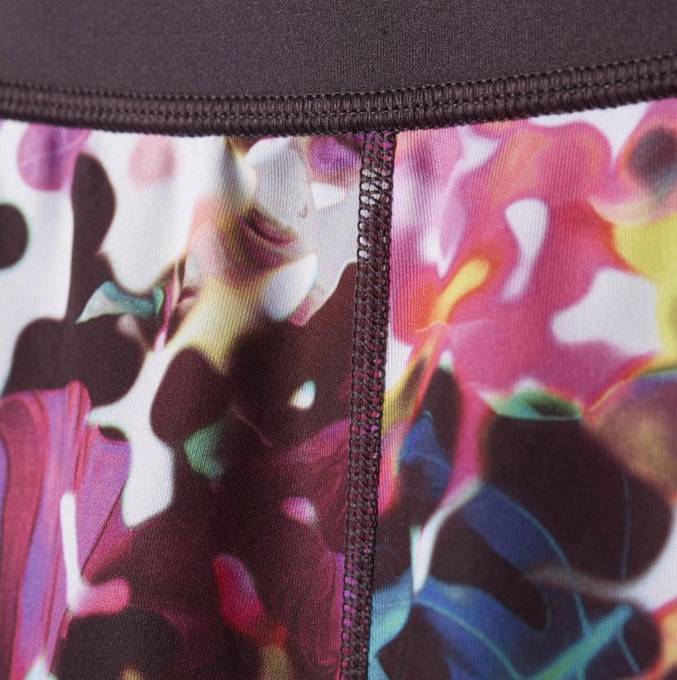 Adidas Womens Tech Fit Capri Floral Tights / BNWT / Floral / RRP £45