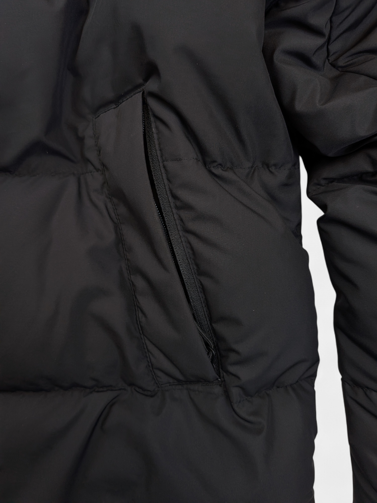 The North Face Womens Triple C Long Puffer Jacket / Black / RRP £