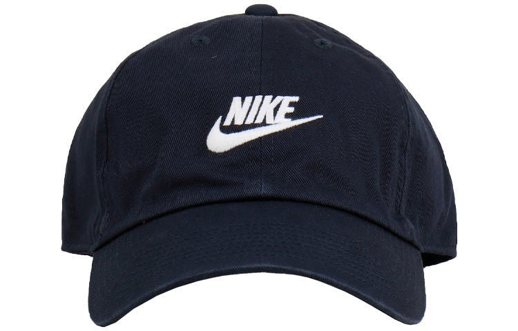 Nike Adult Heritage 86 Futura Washed Dad Cap / Navy White / RRP £24