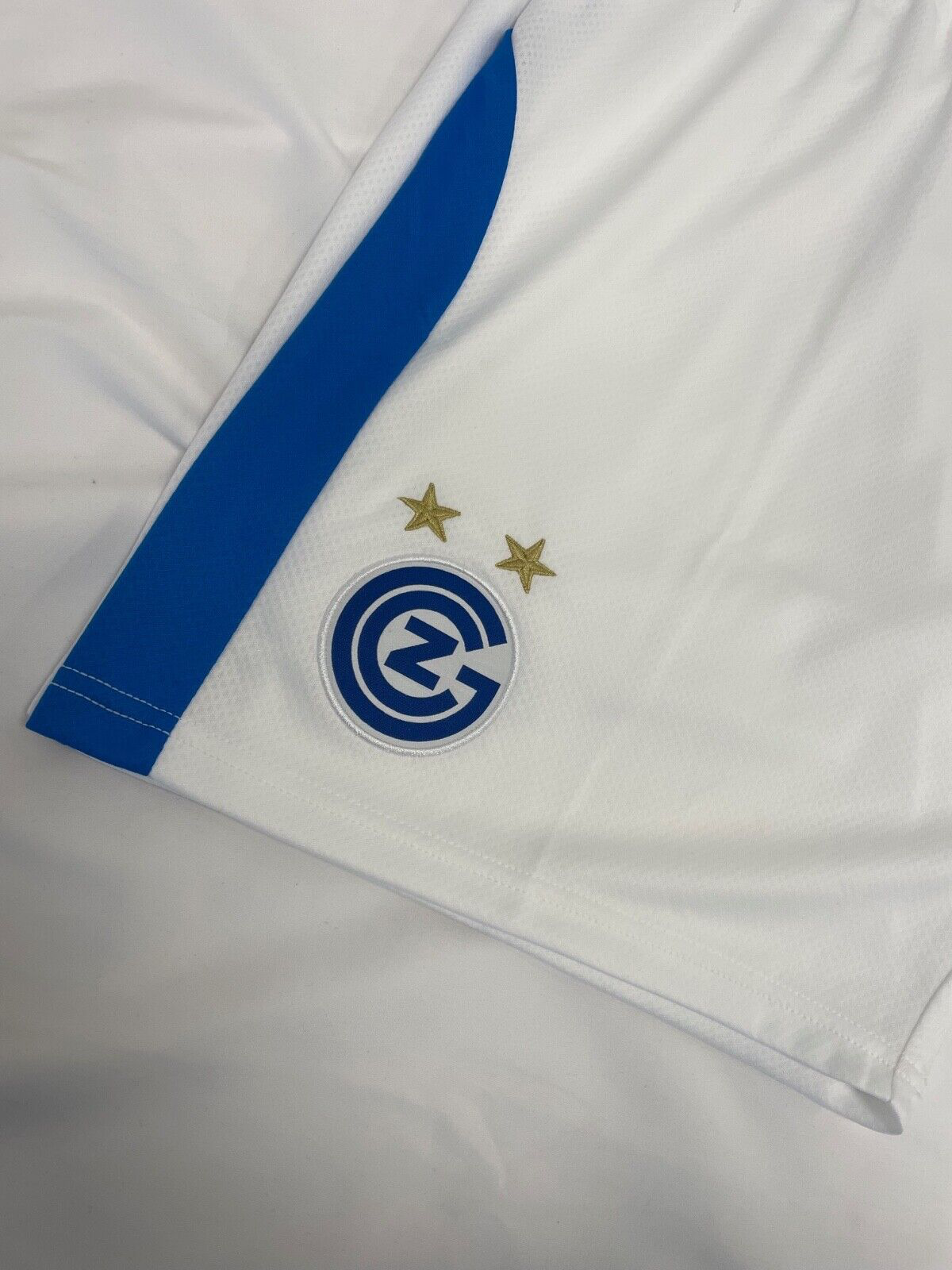 Puma Mens 19-20 Grasshoppers Home Football Shorts / BNWT / White / RRP £35